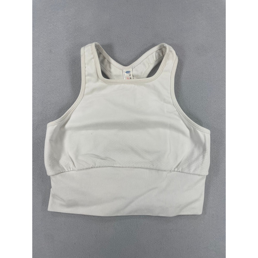 Free People Movement Happiness Runs‎ Sports Bra White XS/S